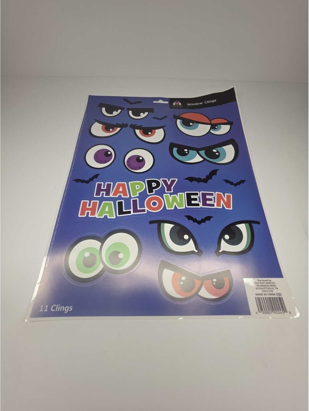 Halloween Window Clings Decals Spooky Eyes Window Stickers New